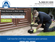 Tablet Screenshot of mole-valley.able247-pestcontrol.co.uk